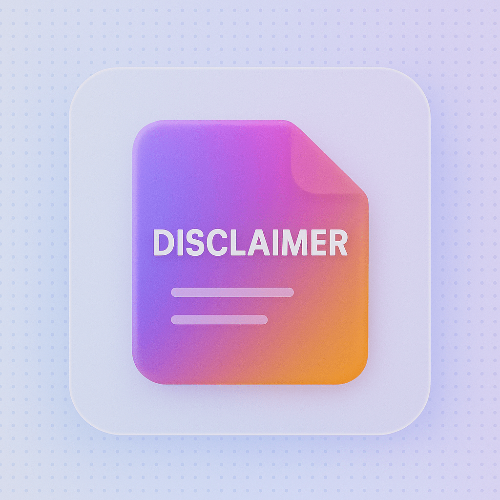 Disclaimer